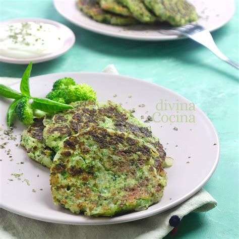 Tortitas De Brócoli Fáciles Receta De Divina Cocina