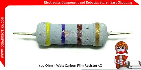 Jual Ohm Watt Carbon Film Resistor