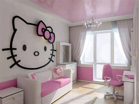 Hello Kity Es Fabuloso Dormitorio De Hello Kitty Habitaciones De