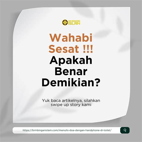 Wahabi Sesat Atau Tidak