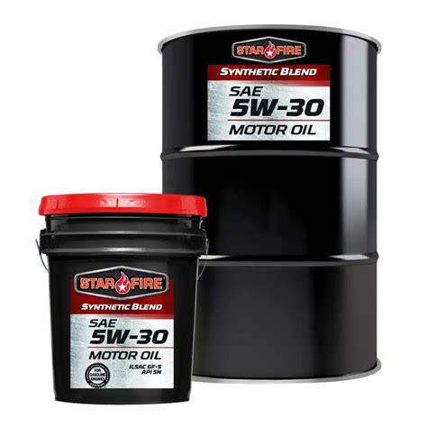 Synthetic Blend Motor Oil 5W-30 API SP | Drum, Pail, Quarts