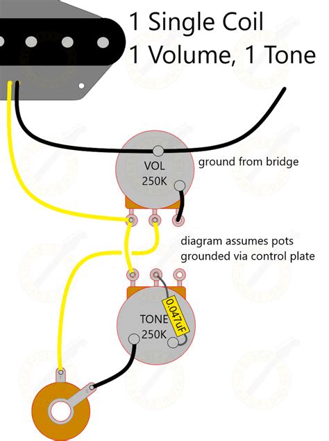 Single Coil Guitar Wiring Diagrams