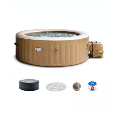 Intex PureSpa Person Bubble Massage Inflatable Hot Tub Spa Set Swimming Pools Pool Supplies