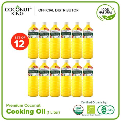 Coconut King Premium Coconut Cooking Oil Ltr Set Of Below Srp