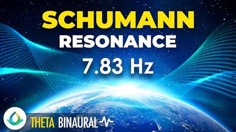 7 83 Hz Schumann Resonance Theta Waves Binaural Beats YouTube Music