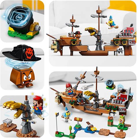 Lego Super Mario Bowser’s Airship 71391 First Look The Brick Post