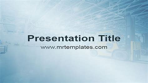 Warehouse Powerpoint Template Graphicxtreme