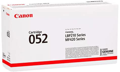 Картридж Canon 052 LBP212DW/214DW/215X/MF421DW/426DW/428X/MF429X Black ...