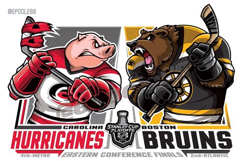 HURRICANES VS BRUINS - 2019 STANLEY CUP PLAYOFFS- EASTERN CONFERENCE ...