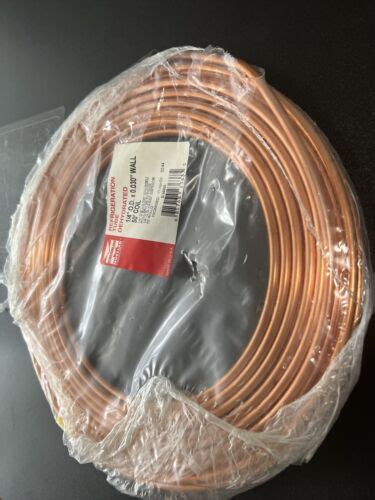 Mueller Streamline D 4050 50 Ft Soft Coil Copper Tubing 1 4 OD X 030