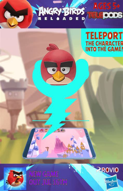 Angry Birds Reloaded Telepods Concept Rangrybirdsreloaded