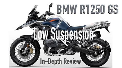 New 2023 BMW R1250 GS Low Suspension YouTube