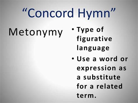 Ppt Concord Hymn” Powerpoint Presentation Free Download Id5282358