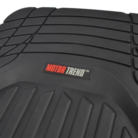 Motor Trend MT 923 BK FlexTough Contour Liners Deep Dish Heavy Duty