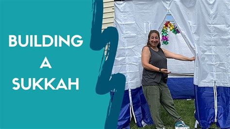 Building A Sukkah With A Mitzvahland Sukkah Kit Youtube