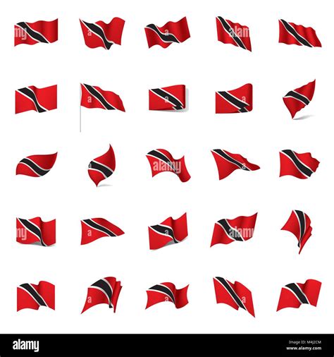 Drapeau trinidad Banque d images détourées Alamy