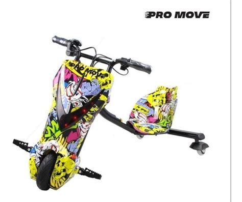 Triciclo El Trico Drifting Velocidades Scooter W Frete Gr Tis