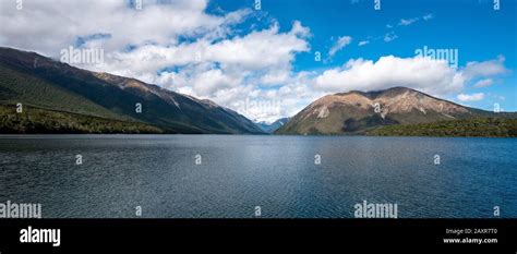 View Over Lake Rotoiti Nelson Lakes National Park Tasman District