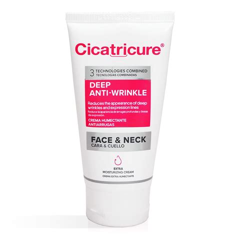 CICATRICURE Crema Humectante Antiarrugas Cara Y Cuello 21 Fl Oz Colombia