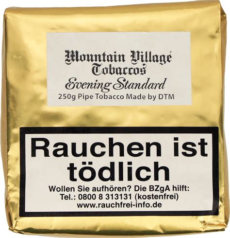 Dan Tobacco DTM Pfeifentabak Mountain Village Evening Standard 250g