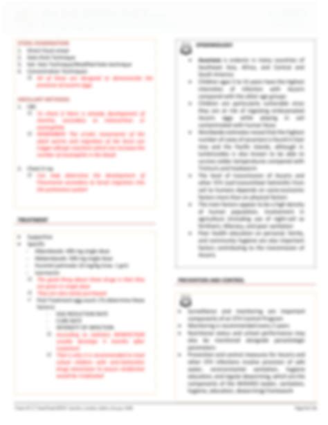 SOLUTION Parasitology Notes Intestinal Nematodes 2 Studypool