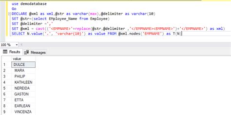 Sql Split String Insert It Into A Column On A Table In Sql Server