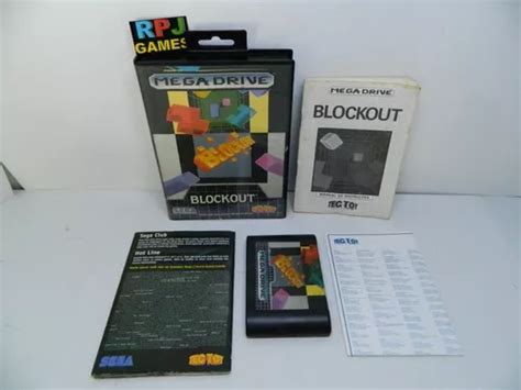 Blockout Original Tectoy P Mega Drive Loja Fisica Rj Mercadolivre