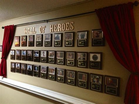 Our Wall Of Heroes In Our Villas That Honors Our Residents Who Are