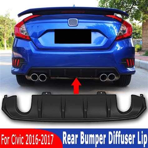 HONDA CIVIC FC REAR DIFFUSER 2 HOLE Shopee Malaysia