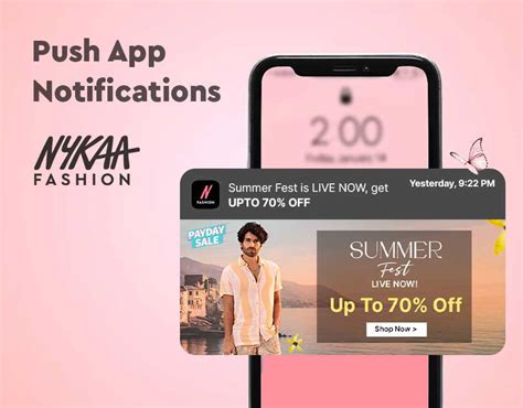 App Push Notifications Nykaa Fashion On Behance