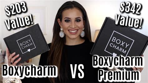 November Boxycharm Vs Boxycharm Premium Youtube