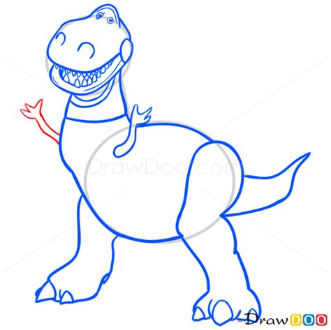 How to Draw Rex, Toy Story