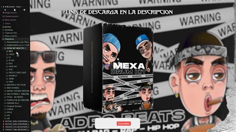 FREE BOOM BAP Drum Kit MEXA Libreria De Rap Hip Hop Lofi