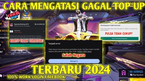 CARA MENGATASI PEMBAYARAN TIDAK BERHASIL DITOLAK Pulsa Tidak Cukup DI