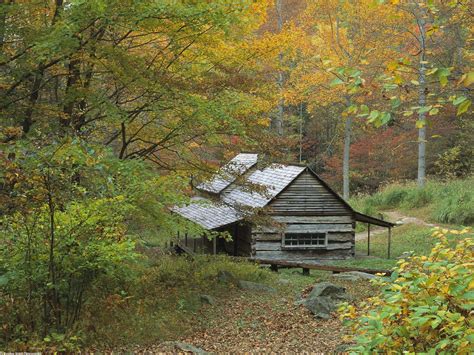 Fall Mountain Cabin Wallpapers - 4k, HD Fall Mountain Cabin Backgrounds ...