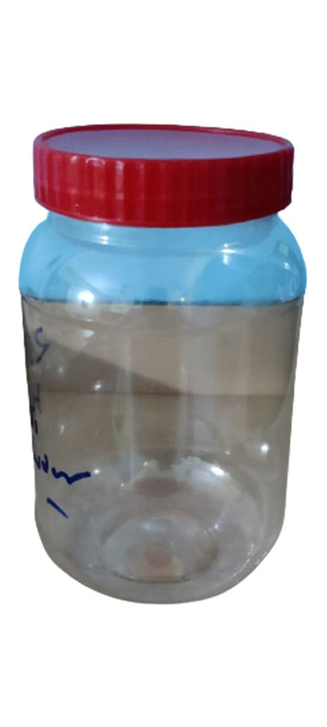 Transparent Round Kg Pet Ghee Jar Rs Bottle Deepesh Enterprises