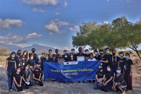 Ajak Masyarakat Jaga Alam Genbi Undiksha Gelar Penanaman Mangrove Di