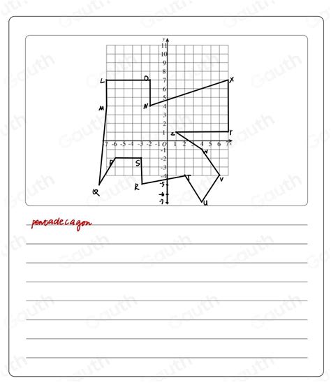 Solved Plot The Following Points On The Coordinate Plane And Connect