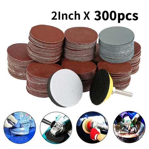 Inch Mm Sandpaper Assortment Grit Sanding Disc Set Inch