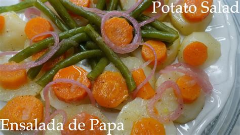 Ensalada De Papa Potato Salad YouTube