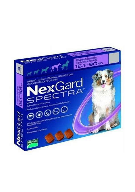 Desparasitante Nexgard Spectra L Para Perros