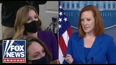 Fox News Presses Psaki On Progressive Influence Over Biden Youtube