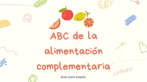 Download PDF Abc De La Alimentación Complementaria o0m9ozk142qd