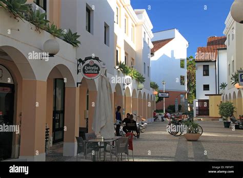 Vilamoura Marina Algarve Portugal Cafe Banque De Photographies Et D