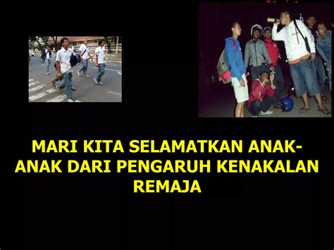 Kenakalan Remaja Ppt