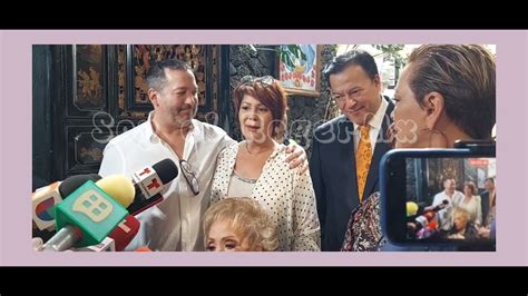 SILVIA PINAL Celebra 93 años junto a sus hijos Olvidan rencillas por