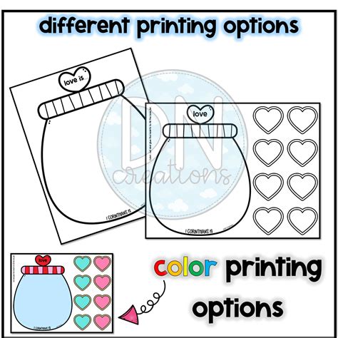1 Corinthians 13 Bible Verse Craft: Love Jar (PDF Download) - Etsy