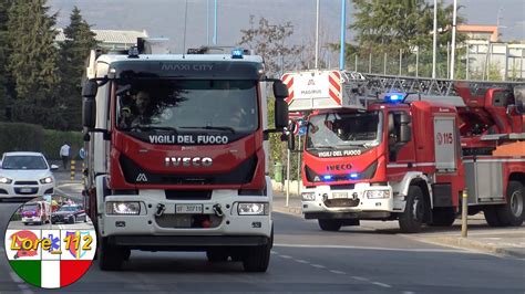 Aps Maxicity Autoscala Eurocargo Vigili Del Fuoco Brescia Fire Truck