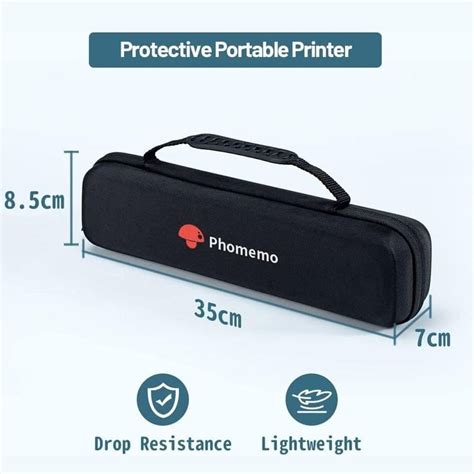 Phomemo Portable Storage Bag For M08f P831 Printer Gray