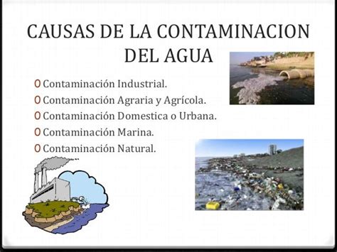 Contaminación Del Agua